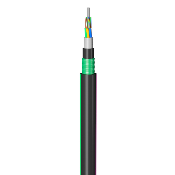 Câble blindé à tube libre toronné（GYTA53）